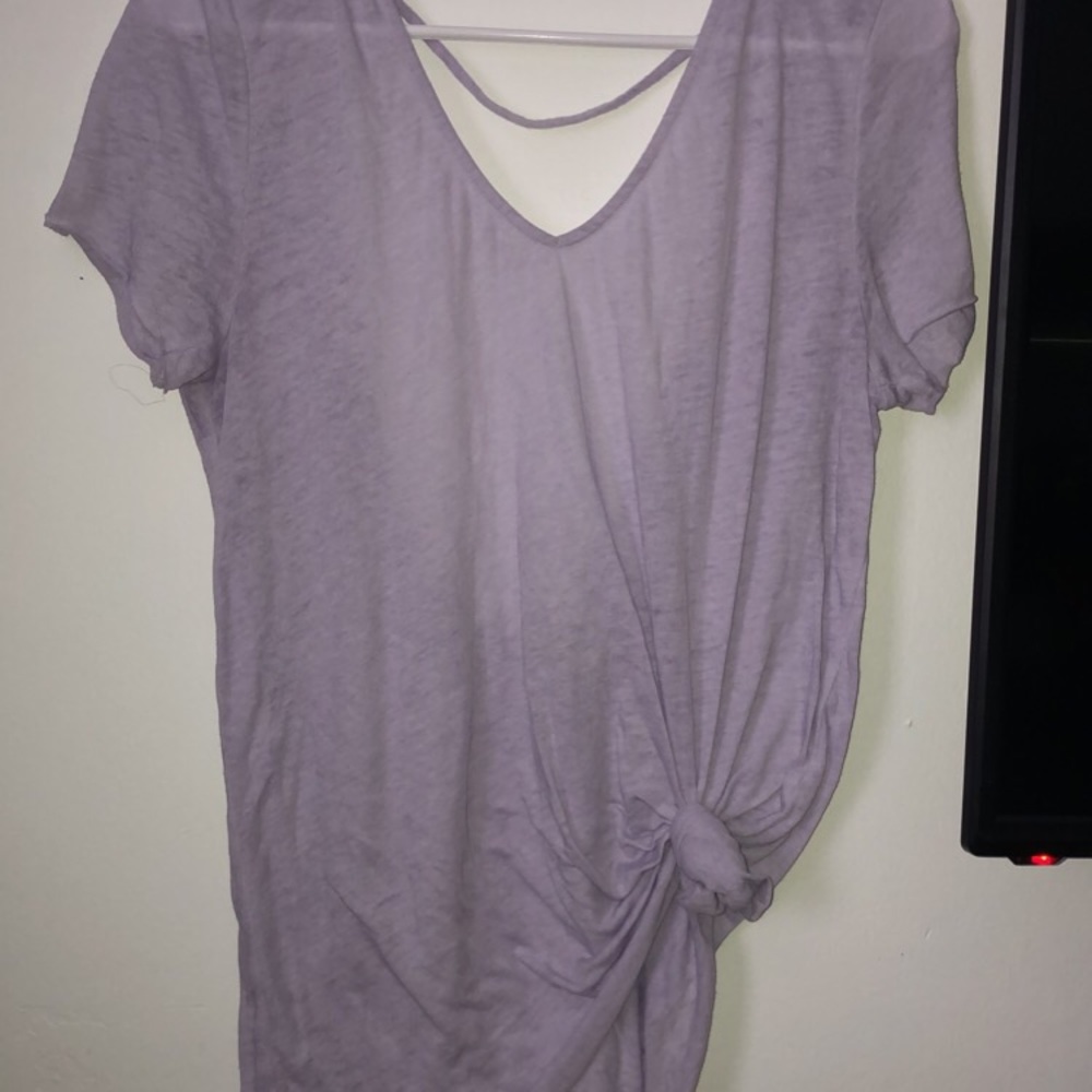 Purple Soft Athletic Tee